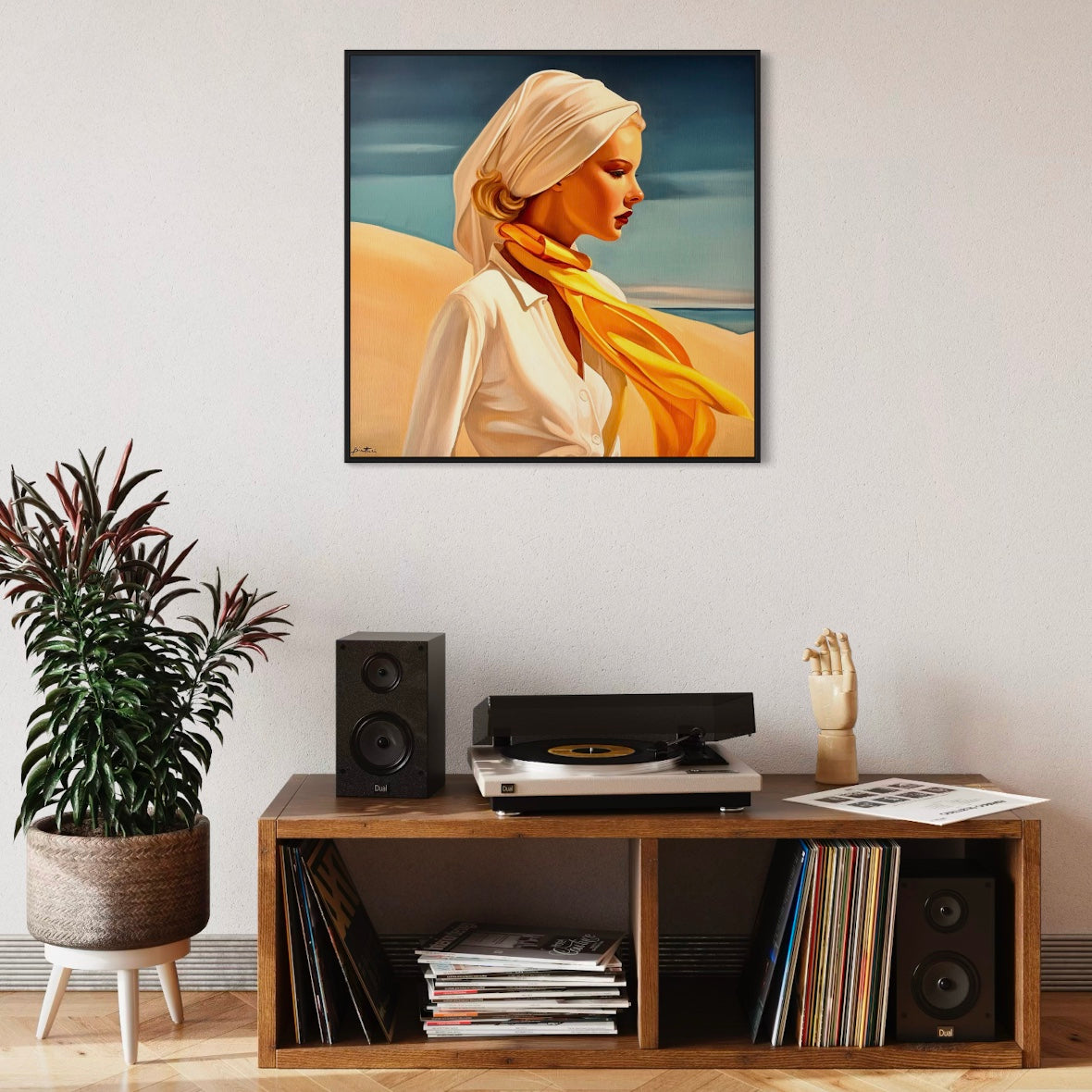 Vent Dans le Desert Poster