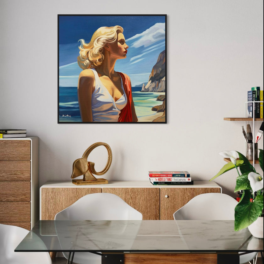 Au Bord de la Mer Poster