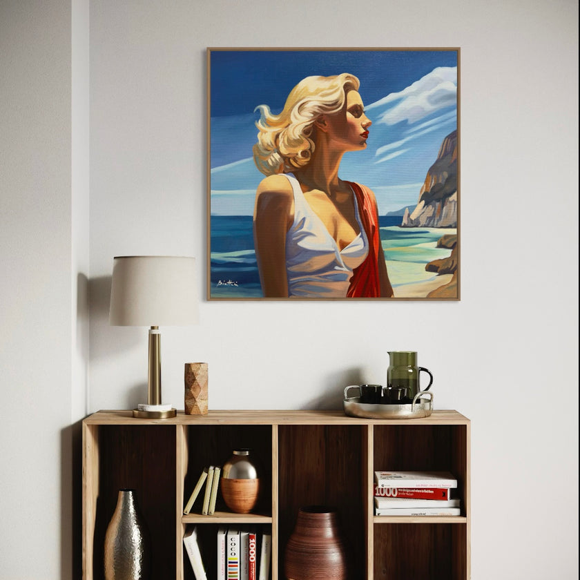 Au Bord de la Mer Poster