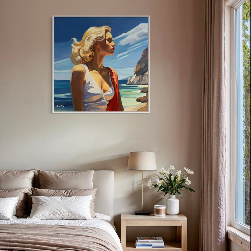 Au Bord de la Mer Poster