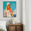 French Girl Poster