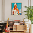 French Girl Poster