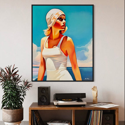 French Girl Poster
