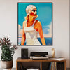 French Girl Poster