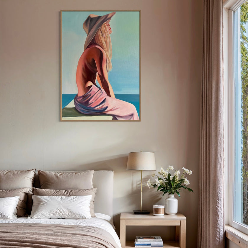 Calm au Bord de l’Eau Poster