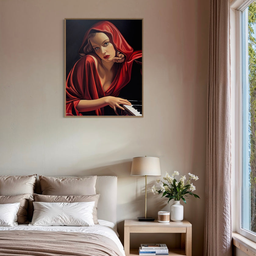 The Piano Player Poster