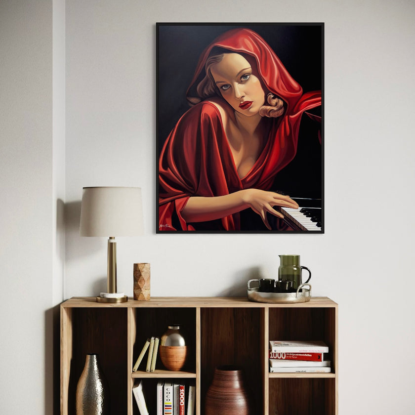 The Piano Player Poster