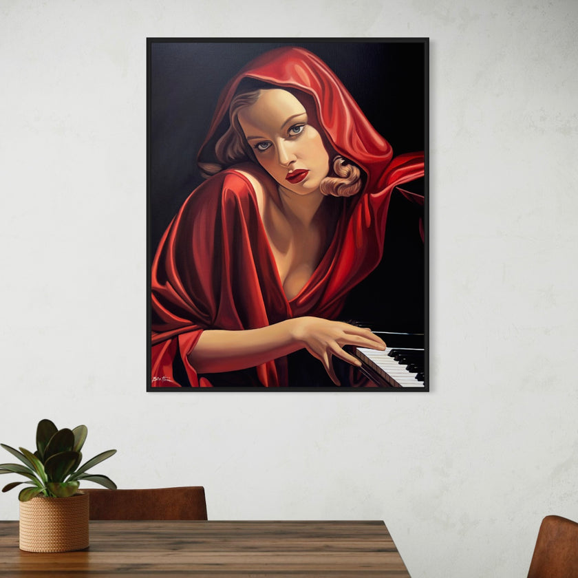 The Piano Player Poster