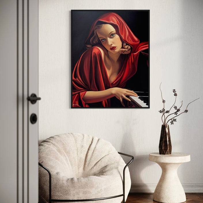 The Piano Player Poster