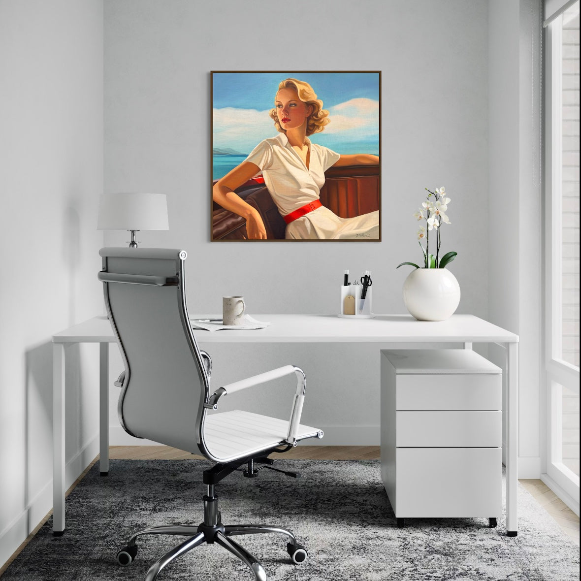 Dans Ma Riva Canvas