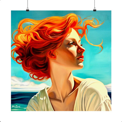 La Belle Rousse - Poster