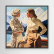 By the Lake in Saint Moritz 