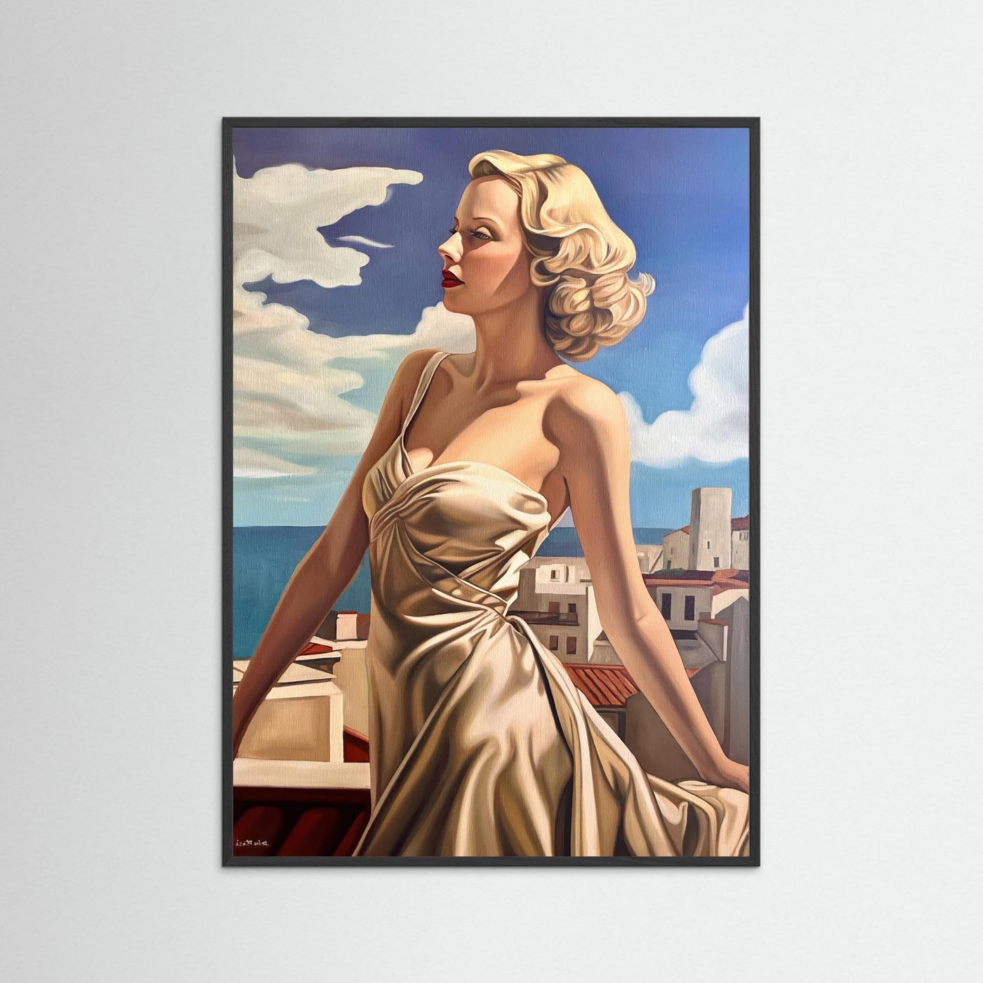 Poster: Terrasse a Antibes