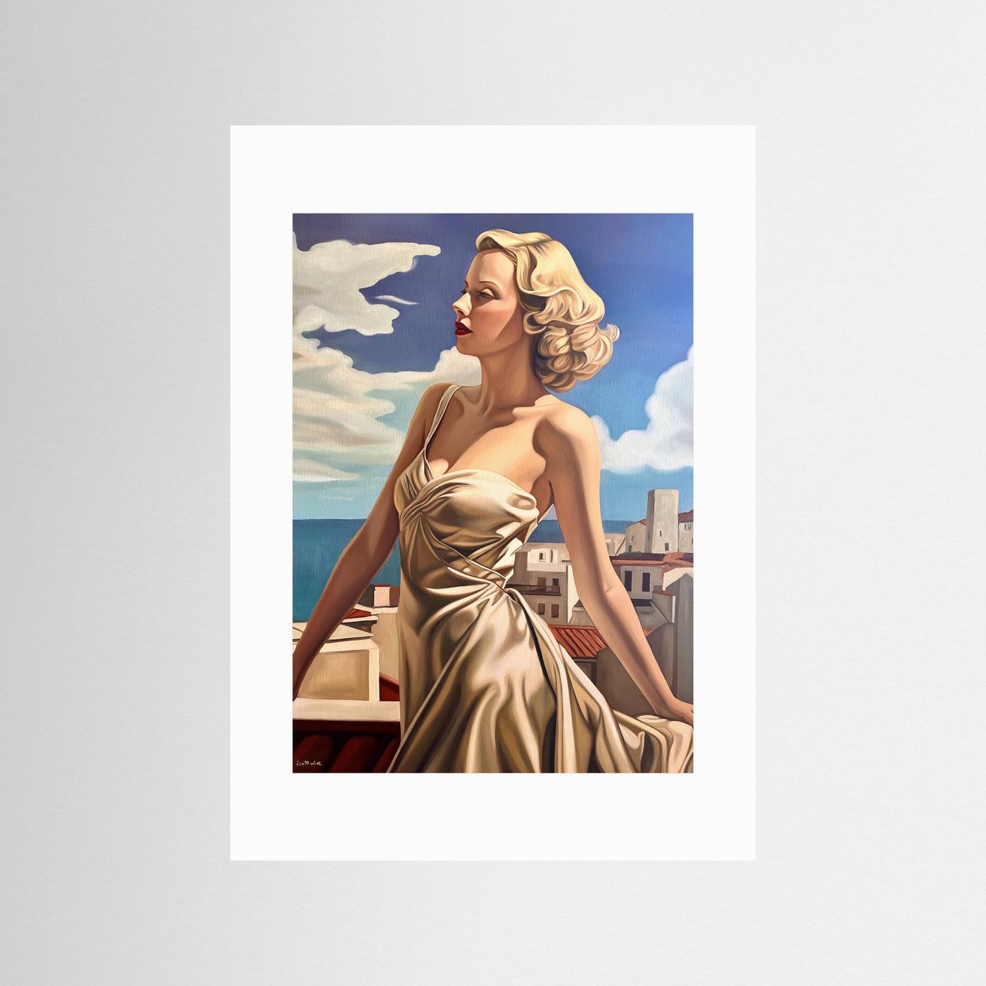 Poster: Terrasse a Antibes