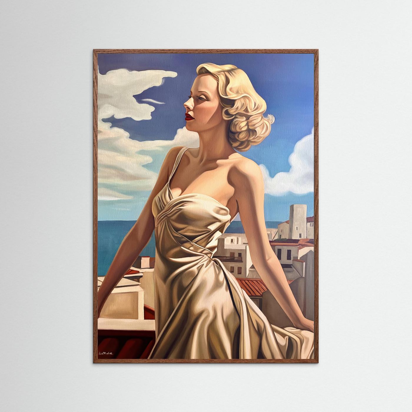 Poster: Terrasse a Antibes