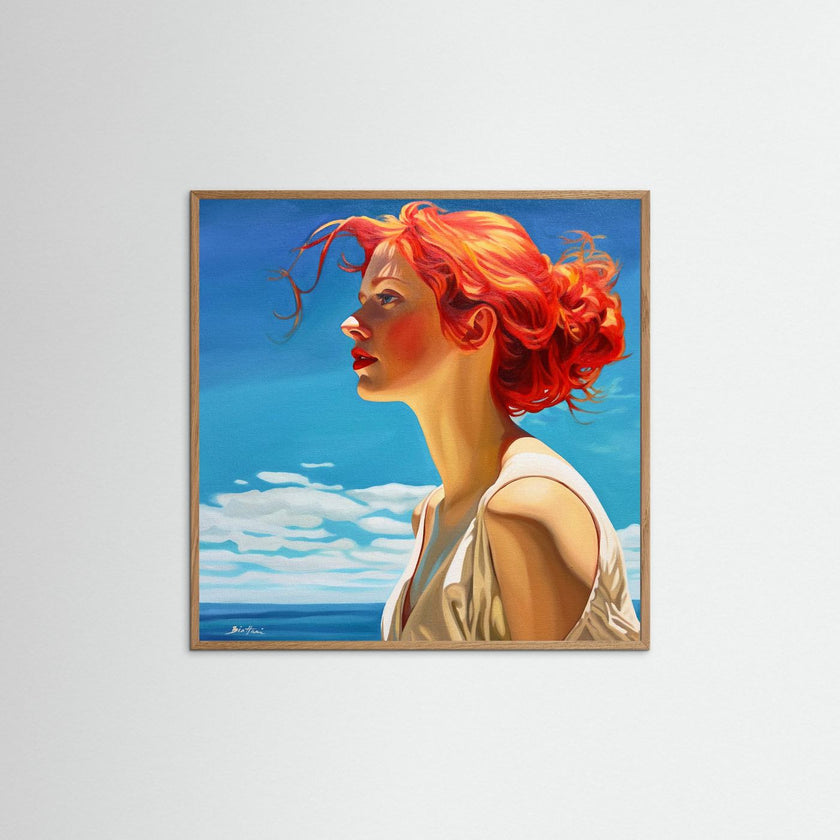 Poster: Rousse a la Plage
