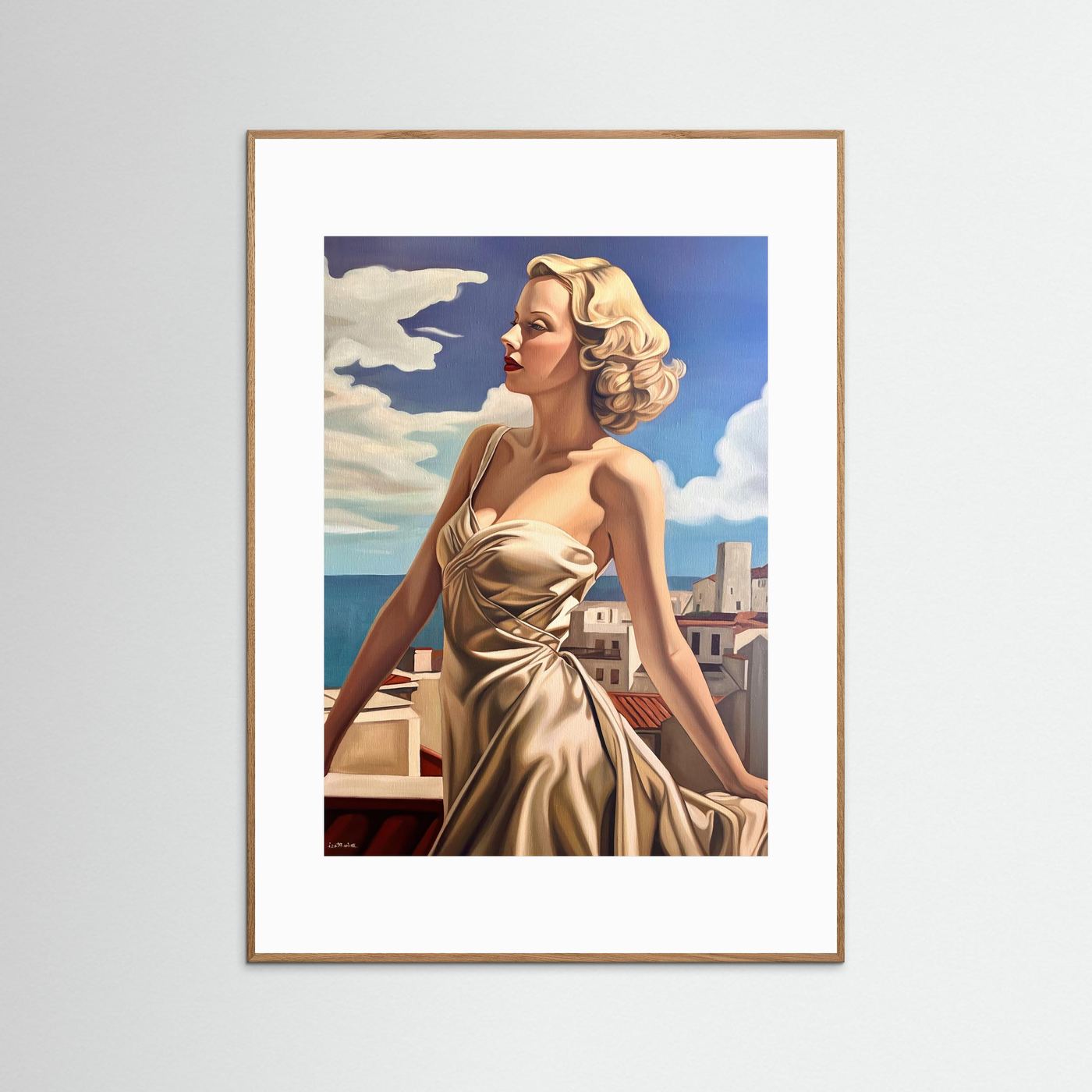 Poster: Terrasse a Antibes