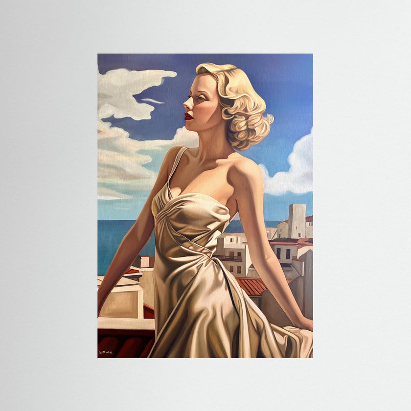 Poster: Terrasse a Antibes
