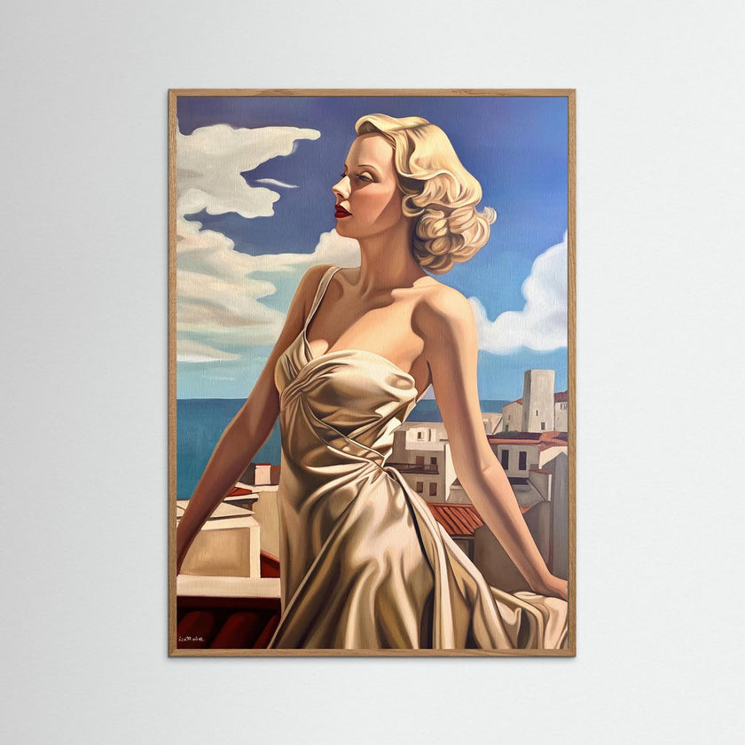 Poster: Terrasse a Antibes