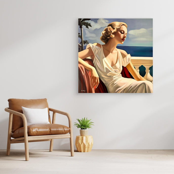 Terrasse sur la mer